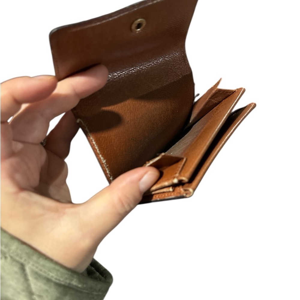 Louis Vuitton Brown Monogram card coin Wallet with callouts - Picture 7 of 10